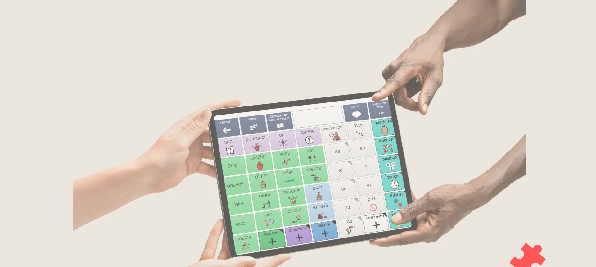 Mettre en place la CAA pictographique (papier et numérique) avec le logiciel GRID